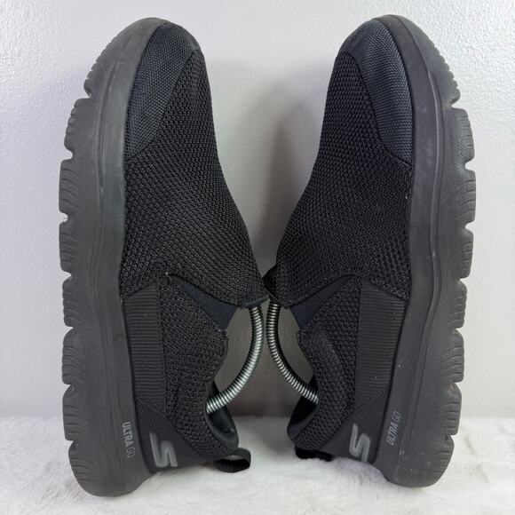Skechers Go Walk Evolution Ultra Impeccable Black Men’s Size 9.5 - Picture 6 of 10